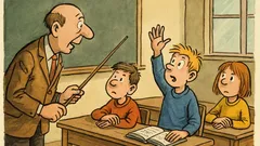 Witz: Fragt der Lehrer: „Eine Sage?“