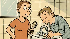 Witz: Ich hab die Haare kurz geschnitten