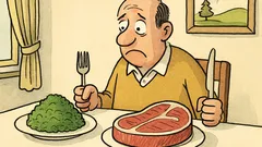 Witz: Spinat? Ich ersetz’ ihn durch Steak…