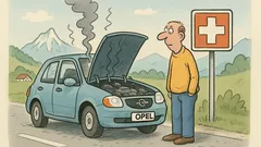Witz: OPEL – Obligatorische Panne, erst losfahren
