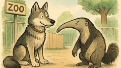 Witz: Zwei Tiere begegnen sich im Tierpark