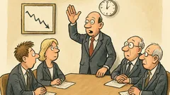 Witz: Ein Geschäftsführer stellt eine Frage…