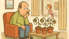 Witz: Schweizer Hobbygärtner und Seramis