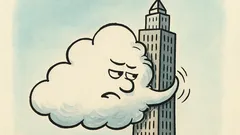 Witz: Wolke, Rücken juckt – was nun?