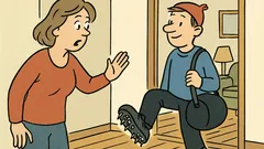 Witz: Vorsicht, es ist glatt!