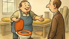 Witz: Ich bin Klodeckelpolsterer.