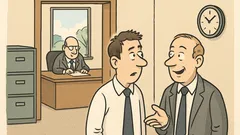 Witz: Im Büro sagt ein Kollege…