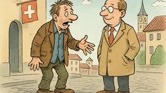 Witz: Theo trifft Walter auf der Strasse