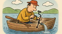 Witz: Was macht ein Ostfriese im Boot?