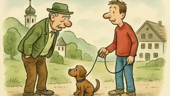 Witz: So en chline Hund wotsch du grossziehä?