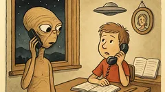 Witz: Hallo, mein Name ist ET...