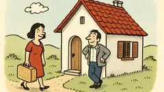 Witz: Zwei Eheleute bleiben ein bisschen unverheiratet