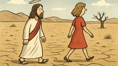 Witz: Jesus het e Fründin – Dürre folgt