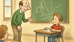 Witz: Lehrer: «Kennst du den Ärmelkanal?»